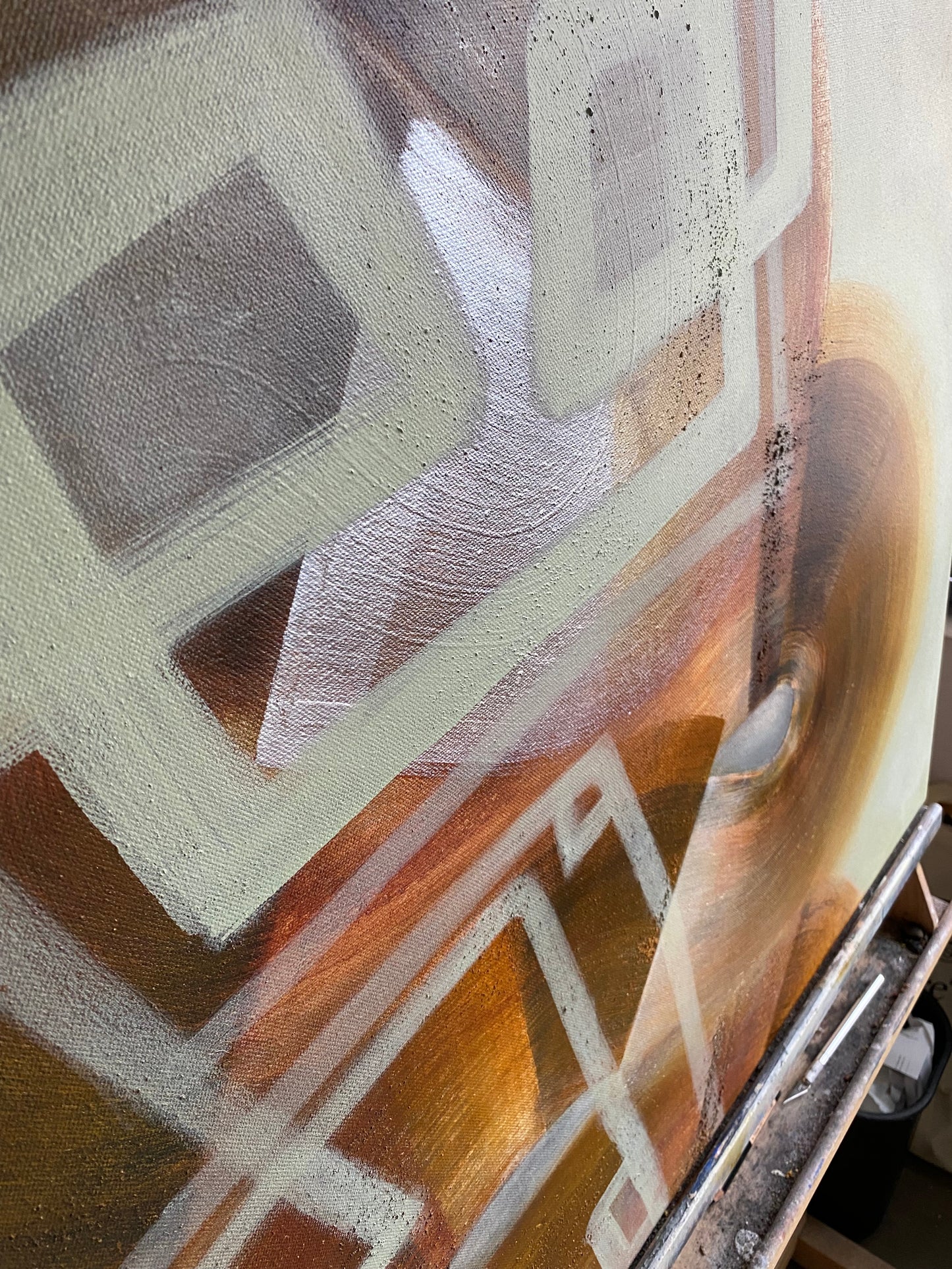 dreamer as architect | original abstract painting