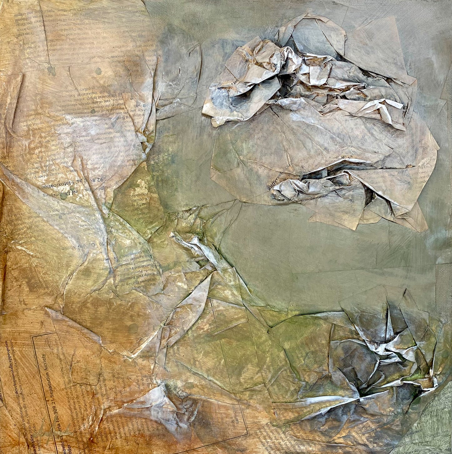 internal landscape no. 1 | original abstract painting