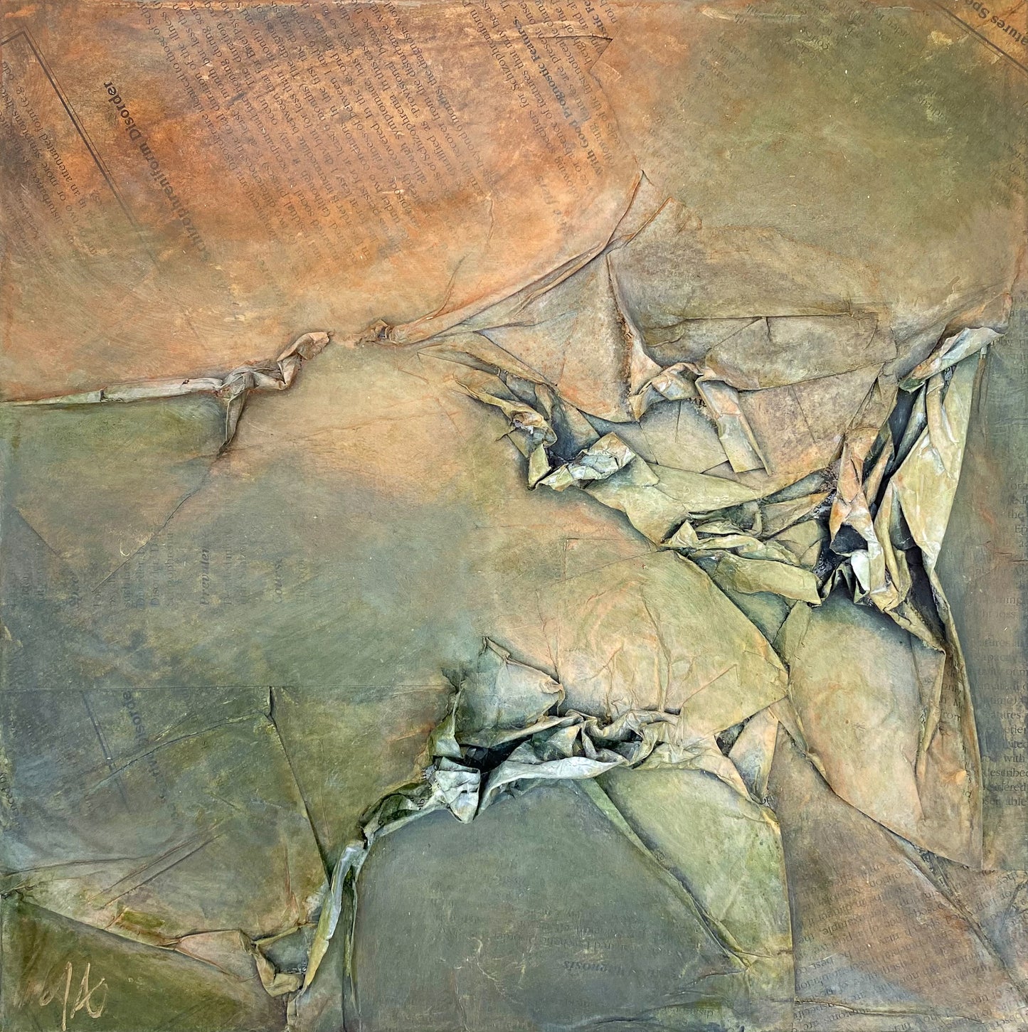 internal landscape no. 2 | original abstract painting