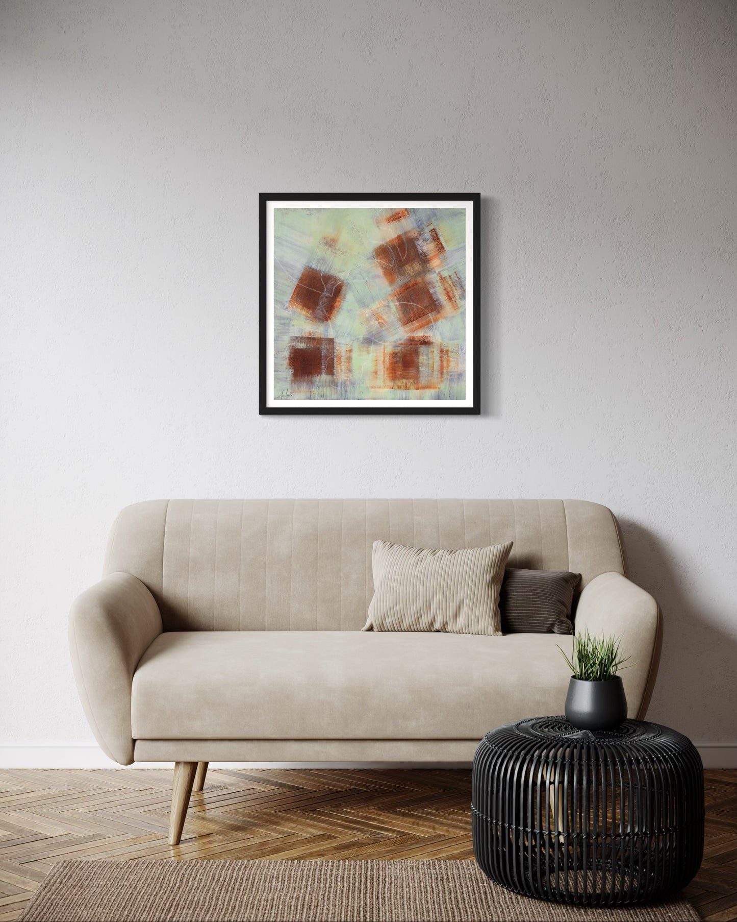 the rhythms underneath | abstract fine art print